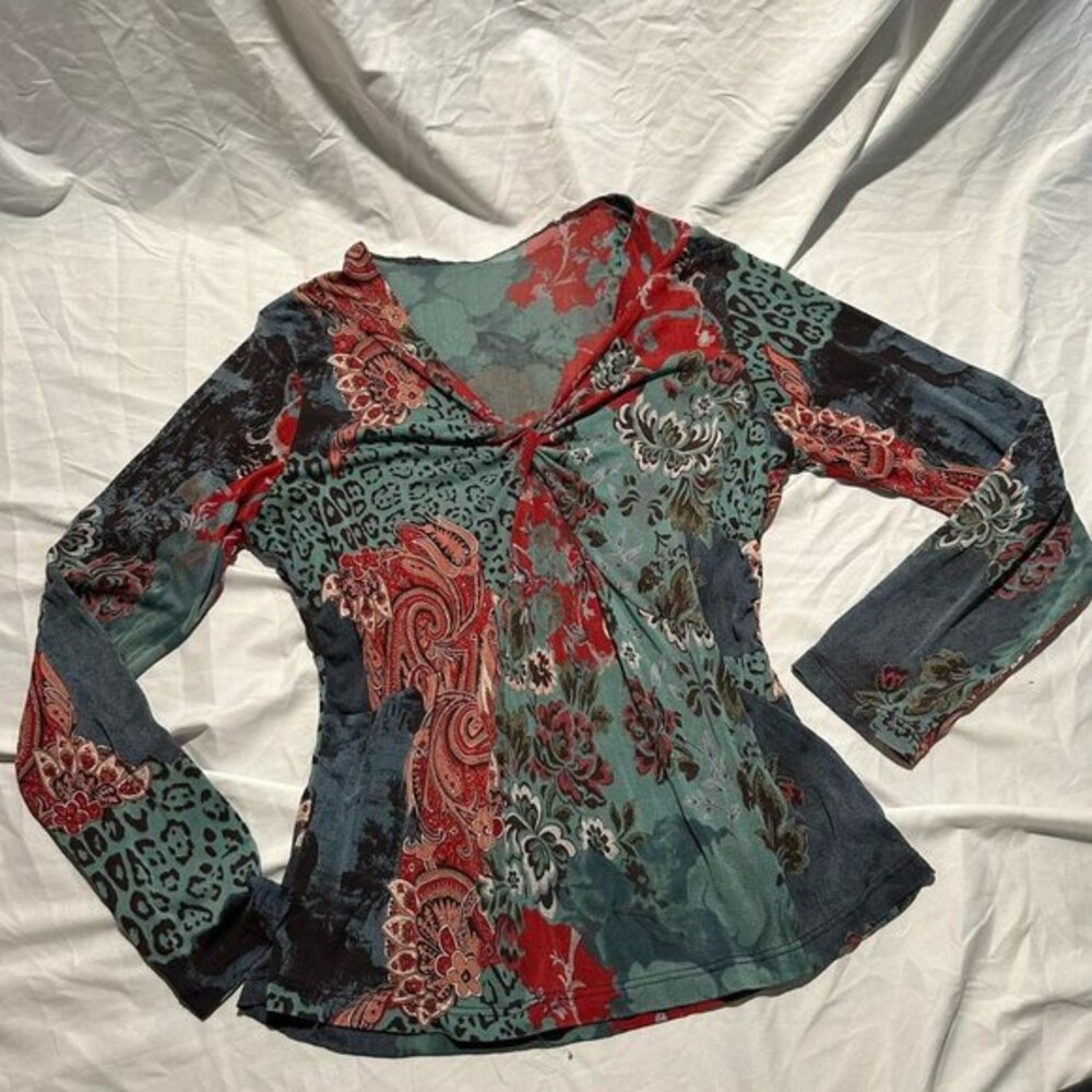 vintage boho top